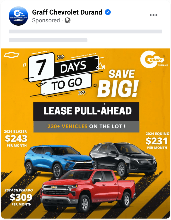 Graphic design ad created by Think Creative